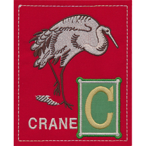 Crane Applique