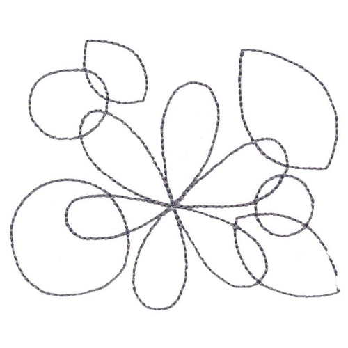 Floral Line Corner