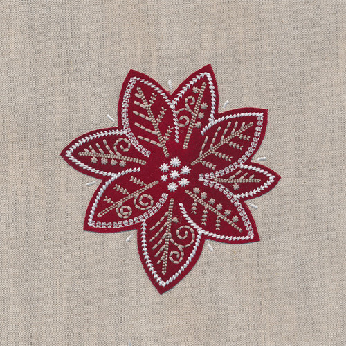 Poinsettia 2 Applique | 12515-09