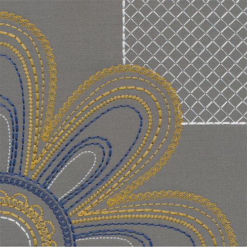 Modern Petals Square 4