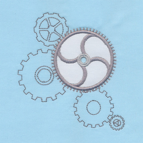 Gears Applique