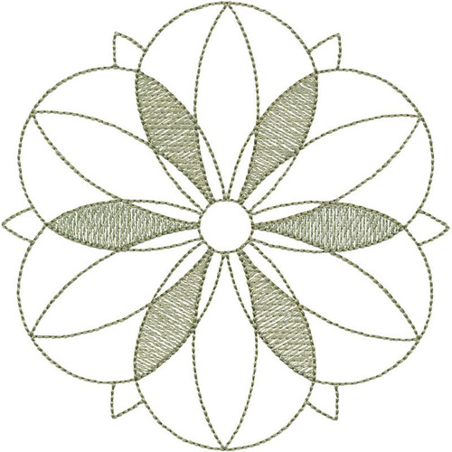 Imperial Quilt Line Flower 3