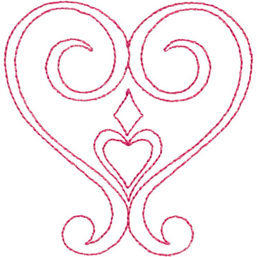 Linework Heart 1
