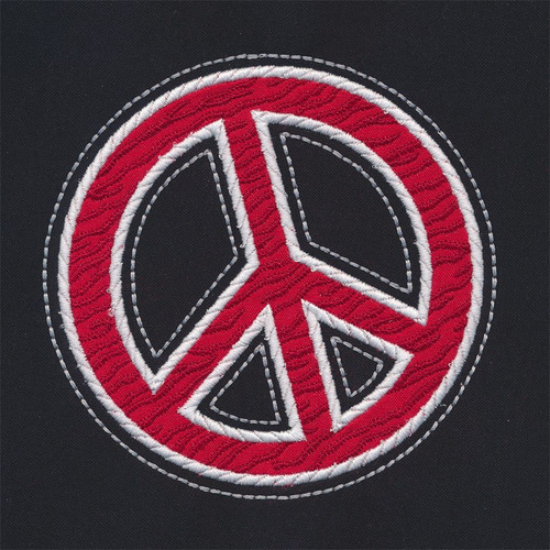 Peace Sign Applique