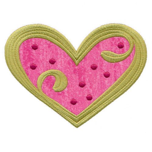 Heart Applique 3