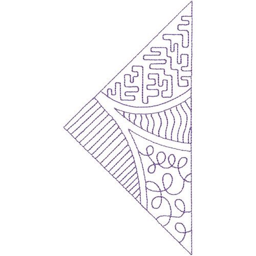 Modern Feather Triangle