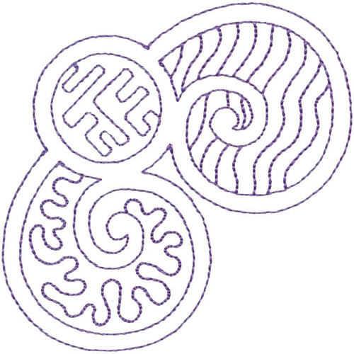 Modern Feather Corner