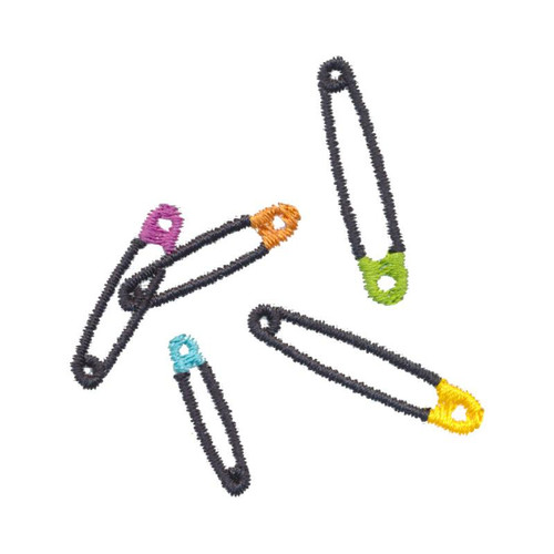 Colorful Safety Pins