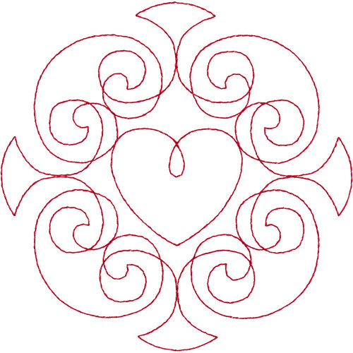 Heart Medallion 2