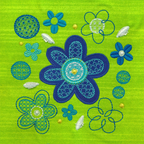 Flowers Applique 2
