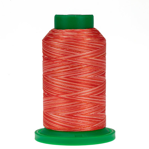 9924 Atomic Orange Isacord Variegated Thread