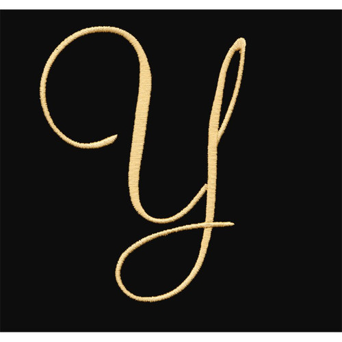 Satin Monogram Y