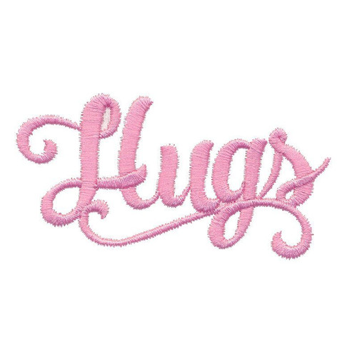 Hugs machine embroidery design
