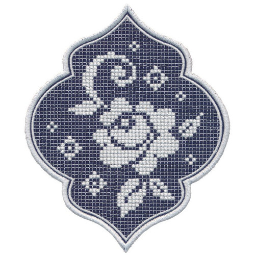 Knotted Floral Applique 1