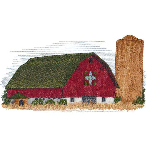 Barn Applique 4