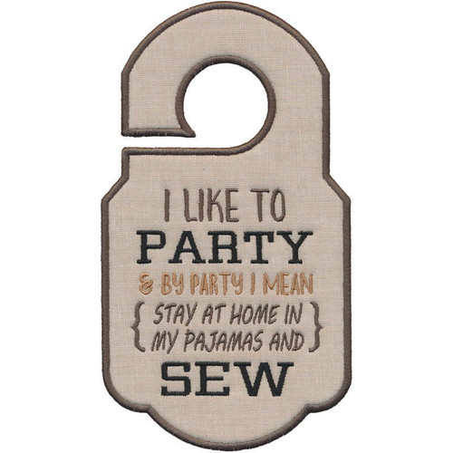 I Like to Party & Sew