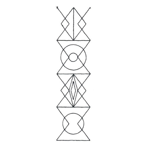 Small Continuous Border - Arrowheads