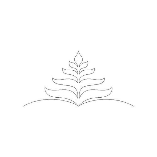 Leaf Feather Triangle 2