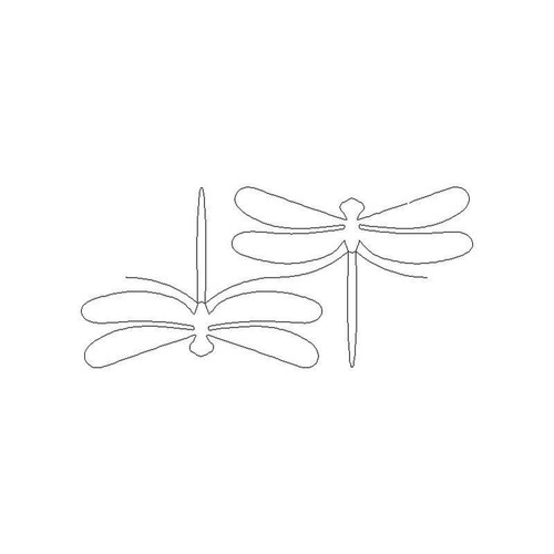 Dragonflies Straight Border