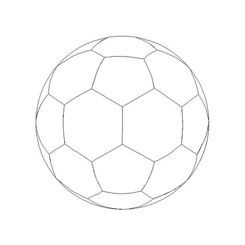 Soccer Straight Border