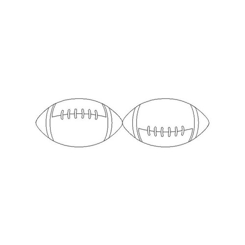 Football Straight Border 1