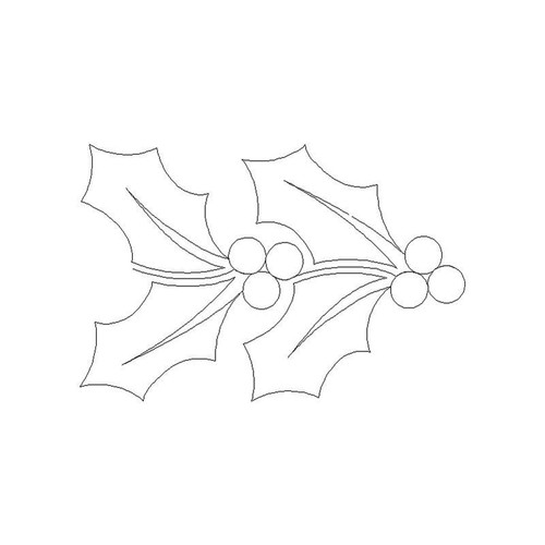 Holly Straight Border