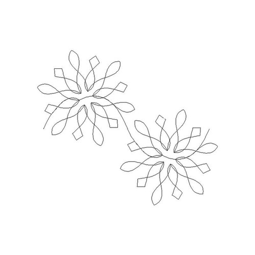 Snowflakes Pantograph