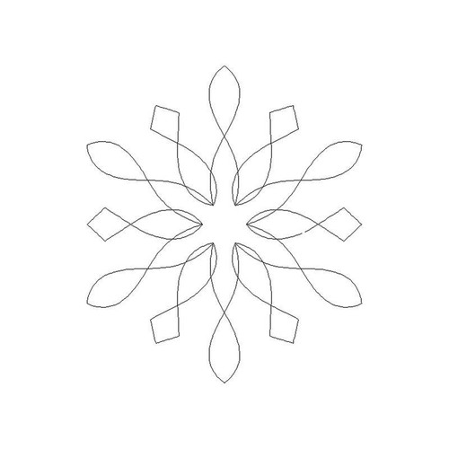 Snowflakes Motif 2