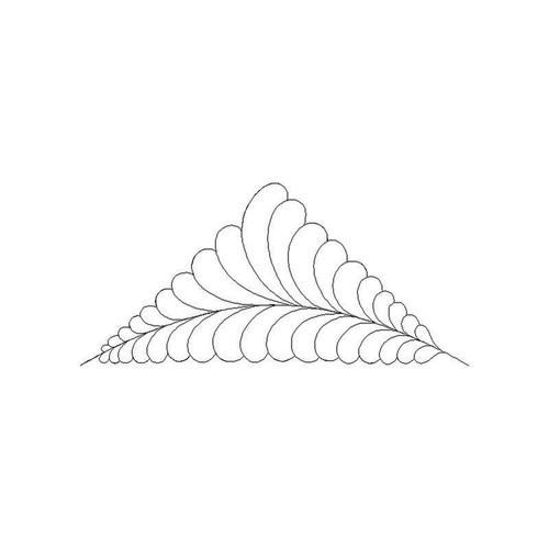 Traditional Feathers 4 Triangle