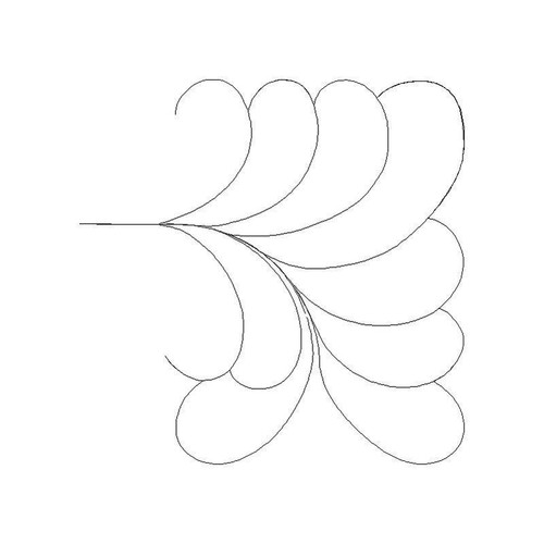 Traditional Feathers 1 Corner