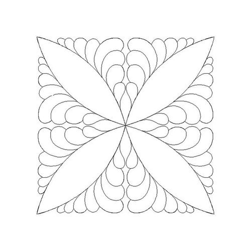 Traditional Feathers 1 Block