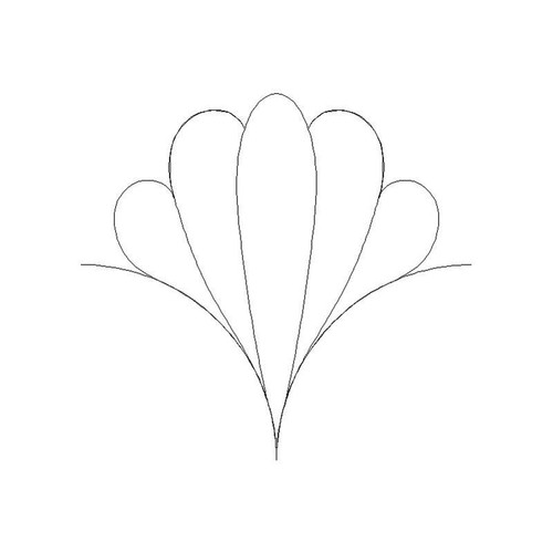 Traditional Feathers 3 Pantograph