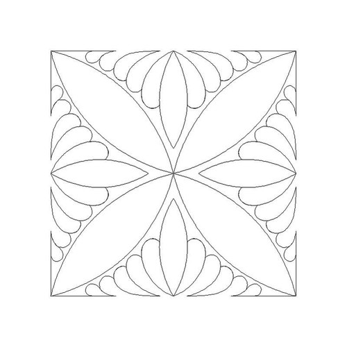 Traditional Feathers 3 Block