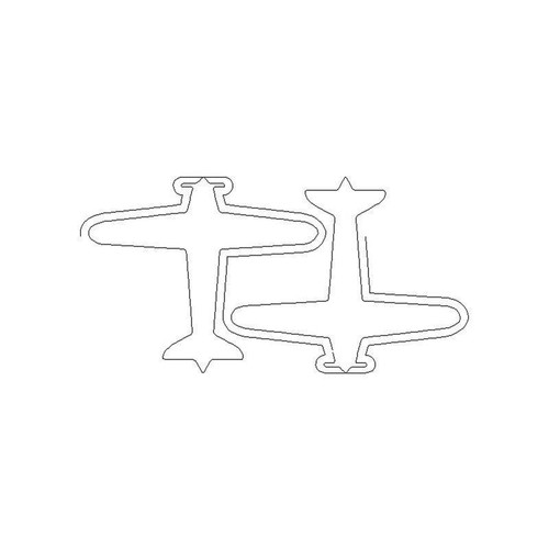 Airplanes Straight Border