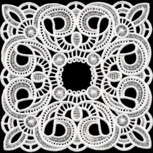 Lace Doily Square 2