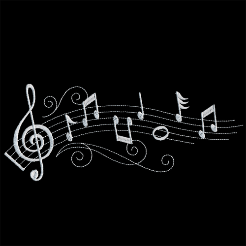 Musical Staff Large