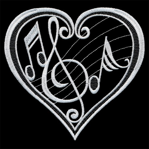 Musical Heart Small