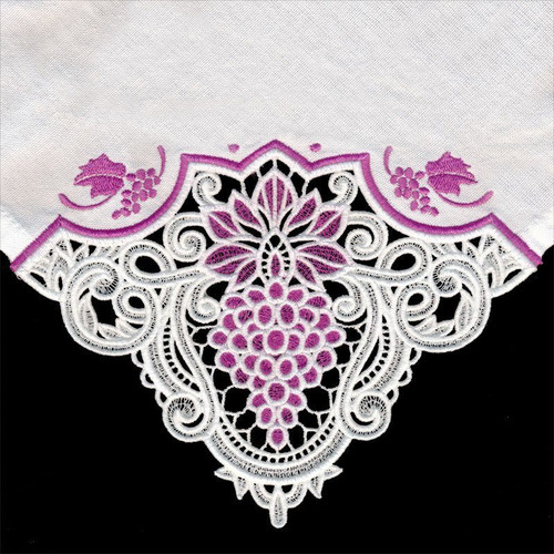 Grapes Tablecloth Corner FSL
