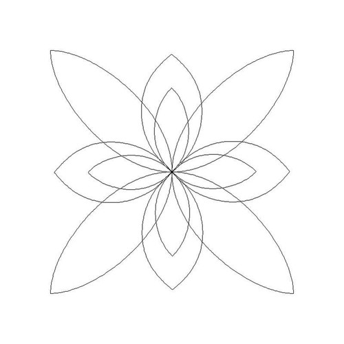 Clamshell 1 Quilting by Amanda Murphy