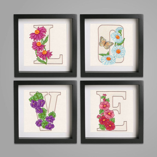 Floral Alphabet by Krista Hamrick