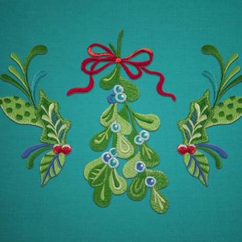 Holiday Greenery by Mo's Art Design Studio