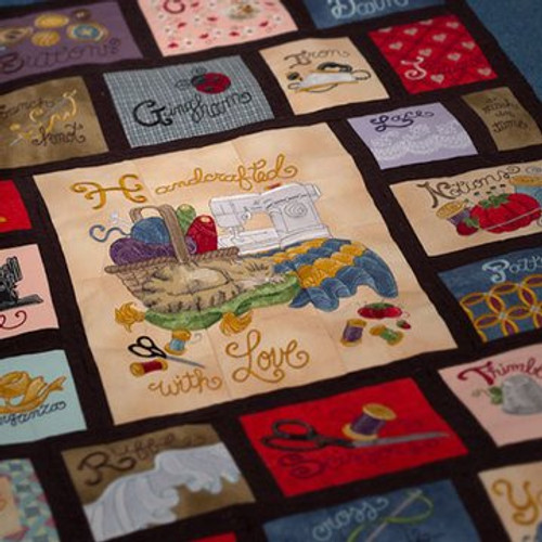 Sewing Quilt by Krista Hamrick