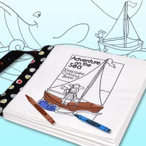 Adventure on the Sea Keepsake Coloring Book