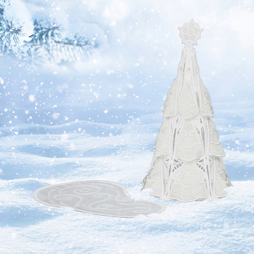 Winter Village Freestanding Tree & Pond Winter Village Freestanding Tree & Pond