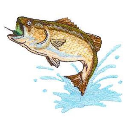 Game Fish 1 Embroidery Designs