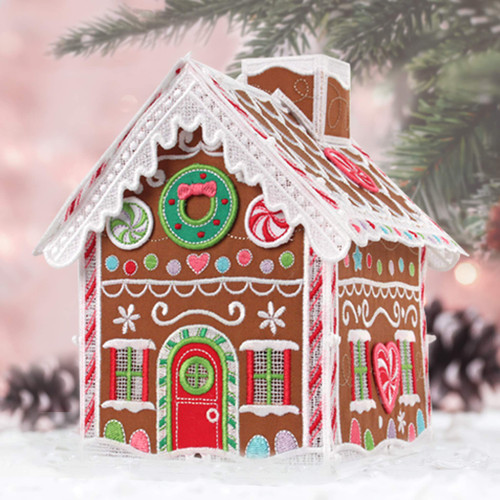 Freestanding Gingerbread House