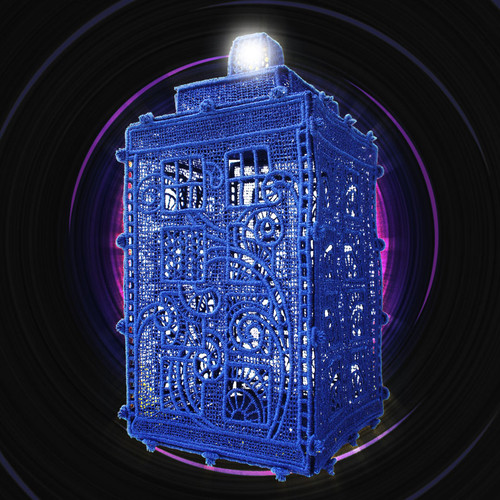 Freestanding Lace Police Box