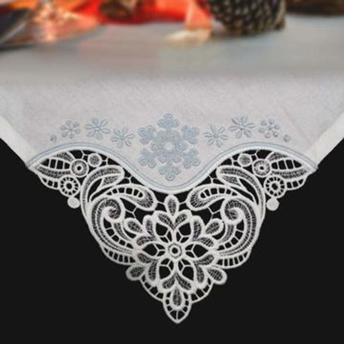 Winter Tablecloth & Napkin Corners