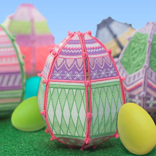 Freestanding Easter Eggs