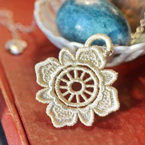 Freestanding Lace Pendants